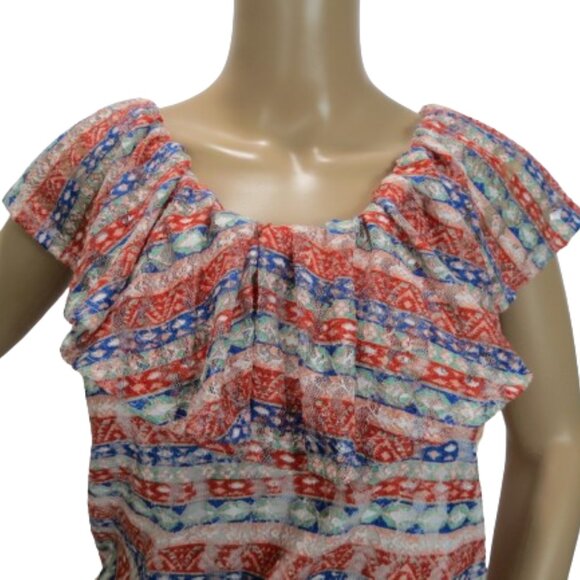 Colourful Multi-Way Top by Self Esteem - Picture 2 of 5